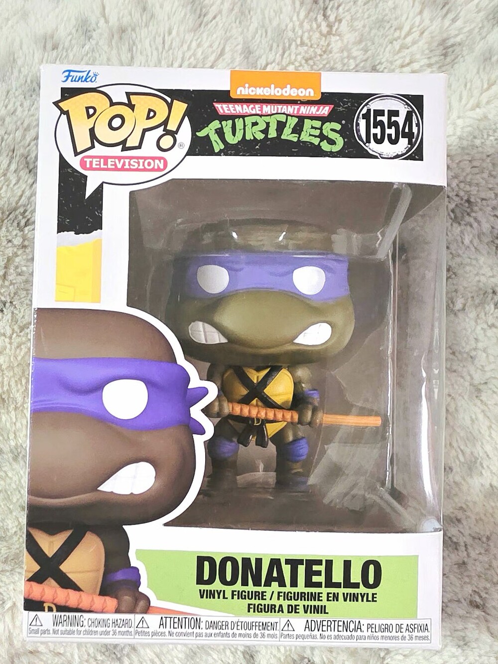 Funko Pop! Teenage Mutant Ninja Turtles Donatello Vinyl Figure 1554